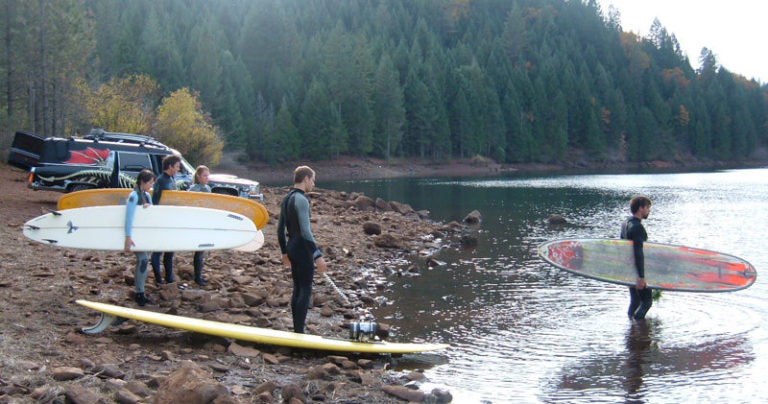 Alpine freezing water lake… here we go…