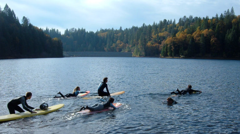 Freezing water… but a gorgeous location worth the sacrifice!